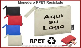 Monedero Publicidad Reciclado RPET