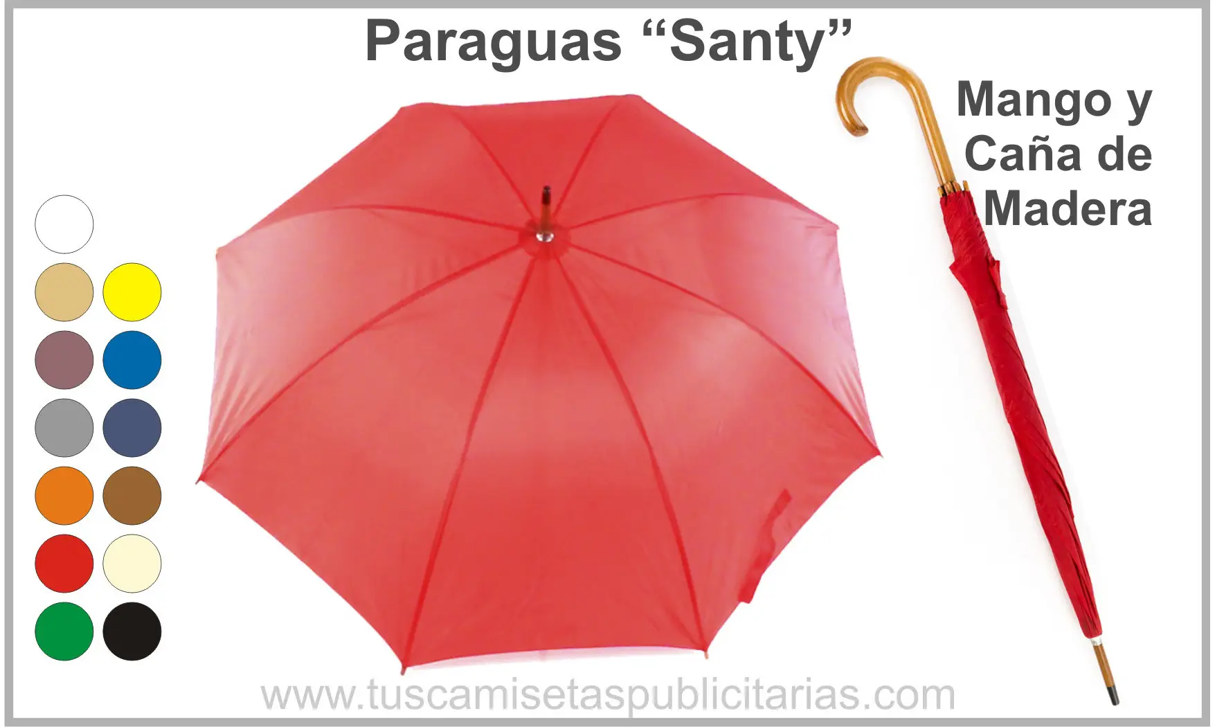 Paraguas Publicitarios Baratos