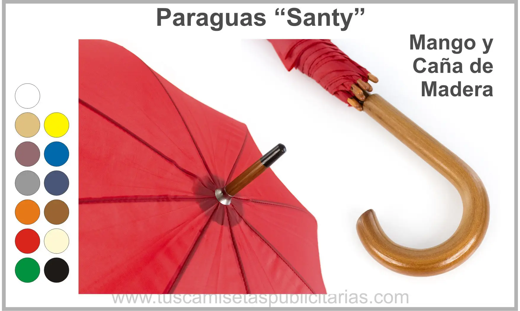 Paraguas Publicitarios Baratos