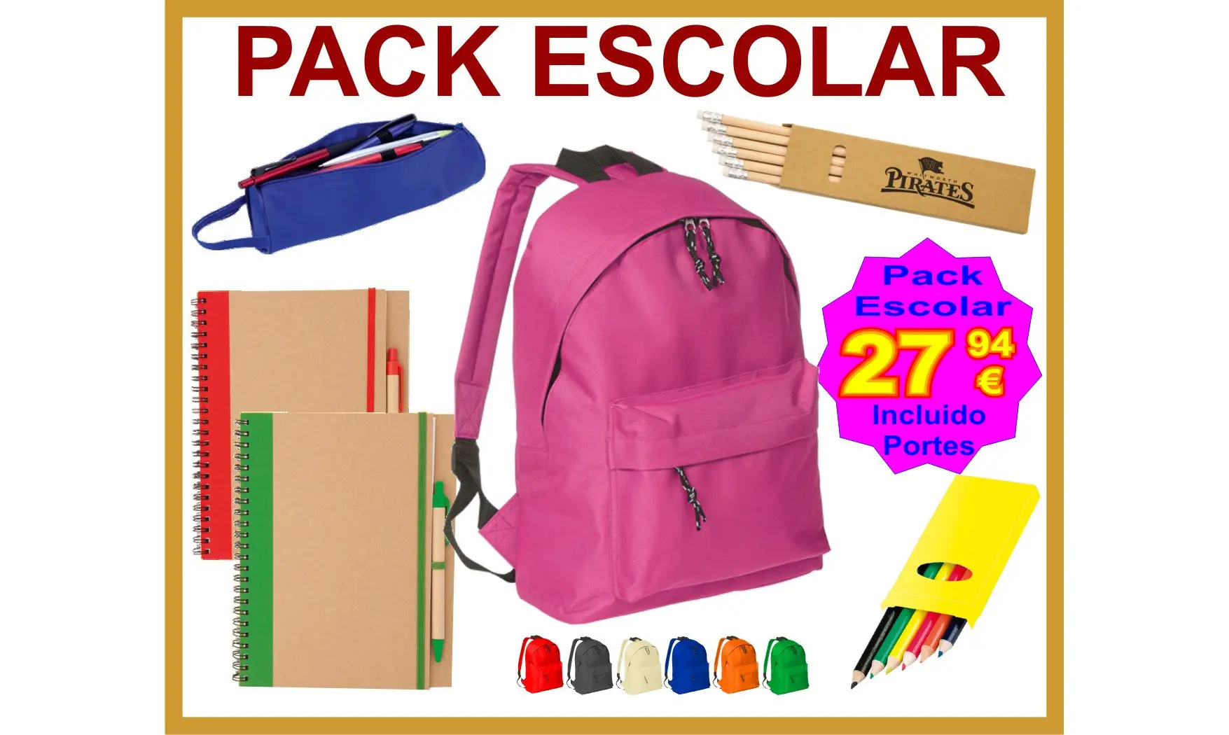 Pack Escolar