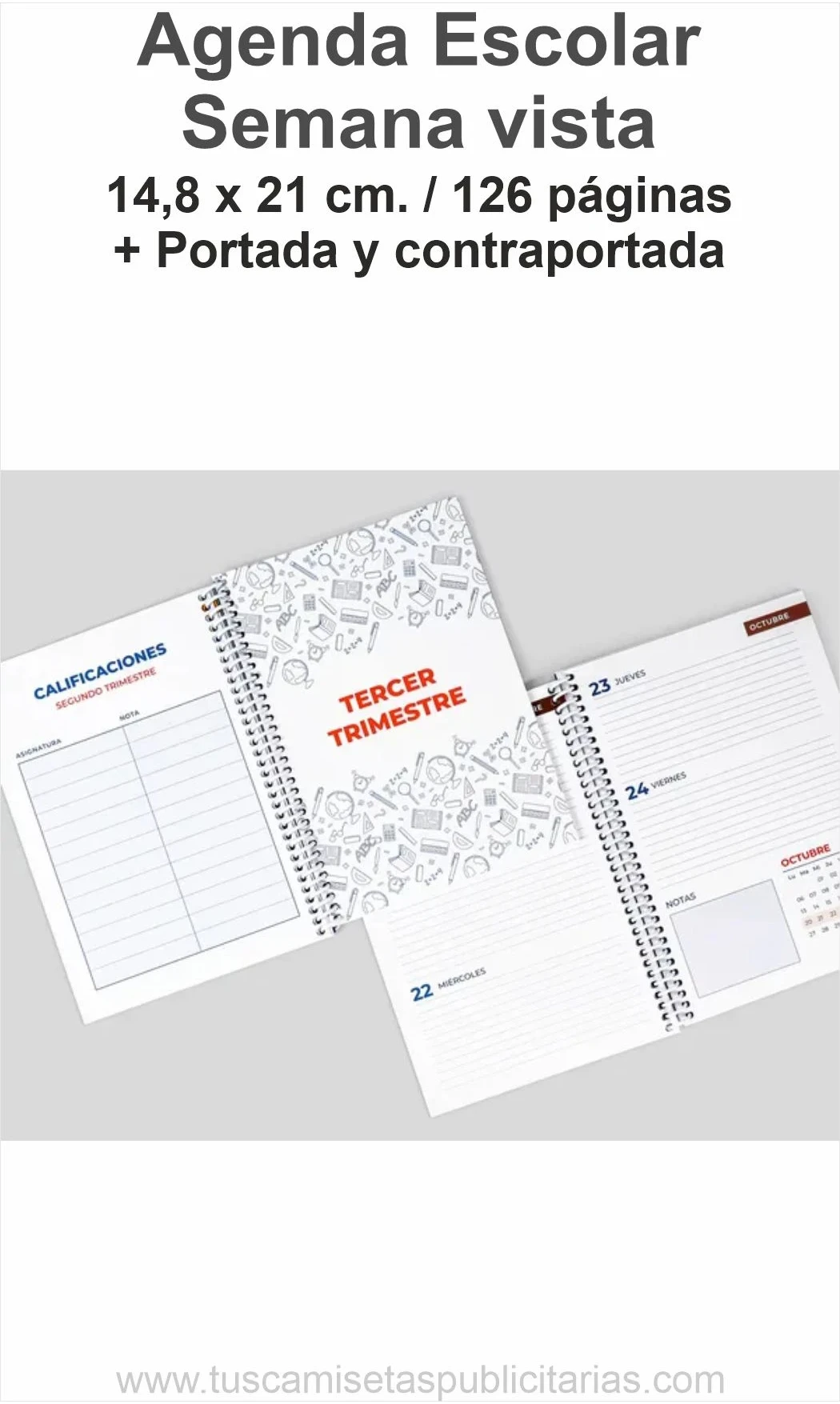 Agendas Escolares Personalizadas