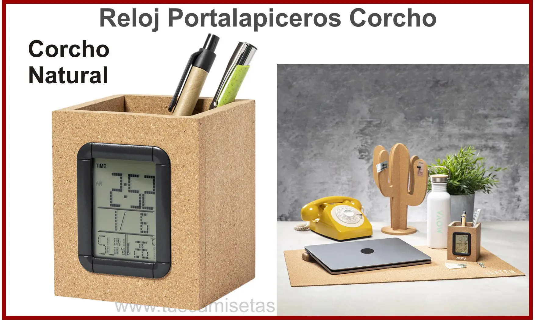 Reloj Publicitario Sobremesa