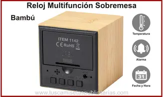 Reloj Personalizado Sobremesa