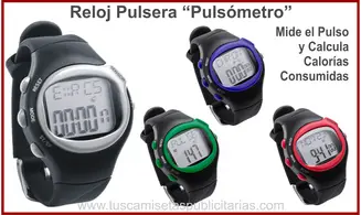 Reloj Pulsómetro Publicitario Pulsera