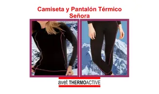 Conjunto Camiseta y Pantalón Térmico Sra