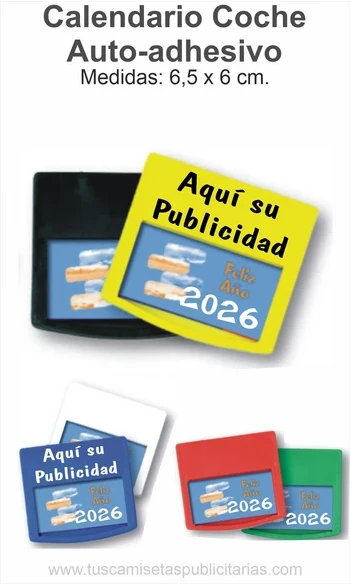 Calendario Coche Publicitario