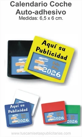 Calendario Coche Publicitario