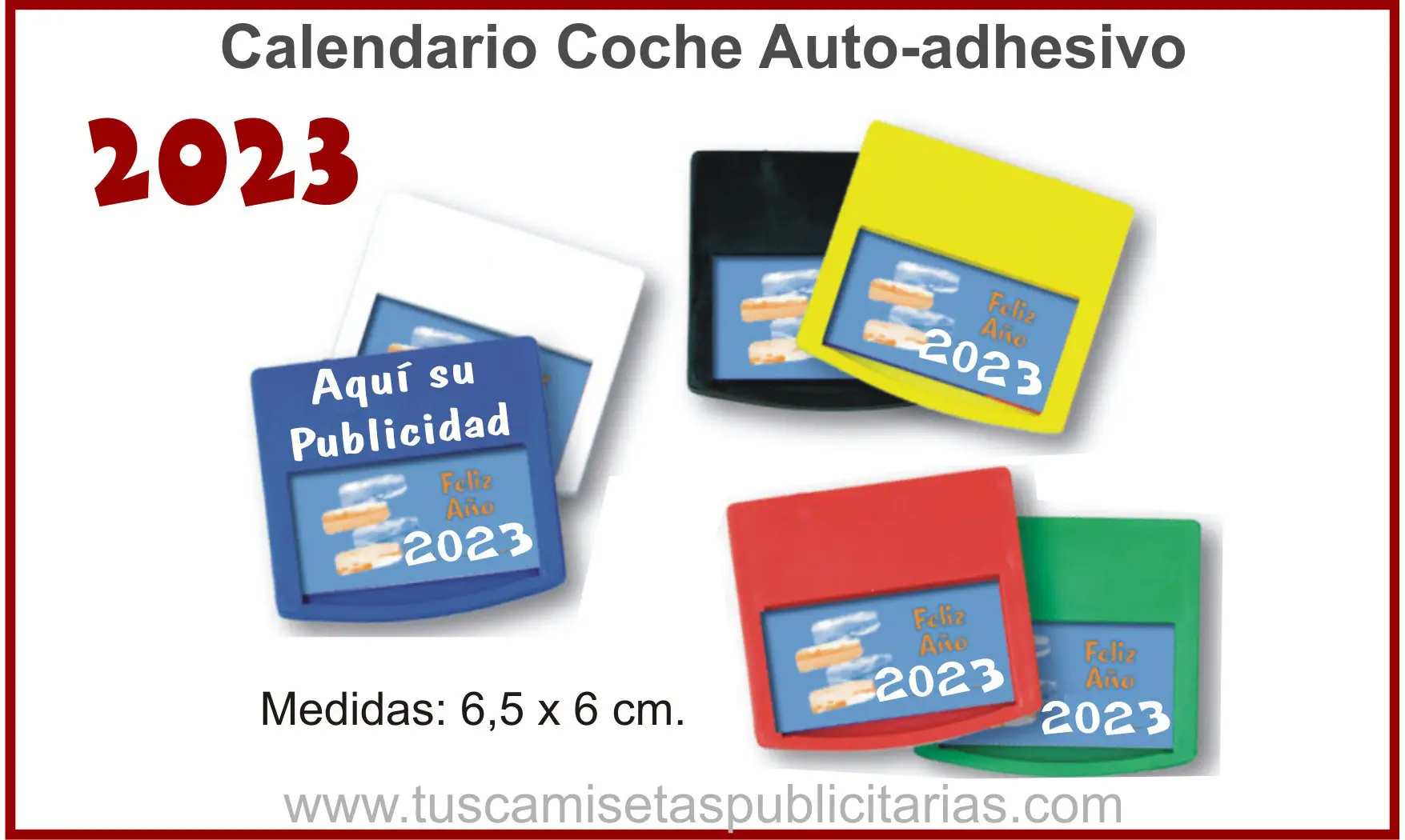 Calendario Coche Publicitario