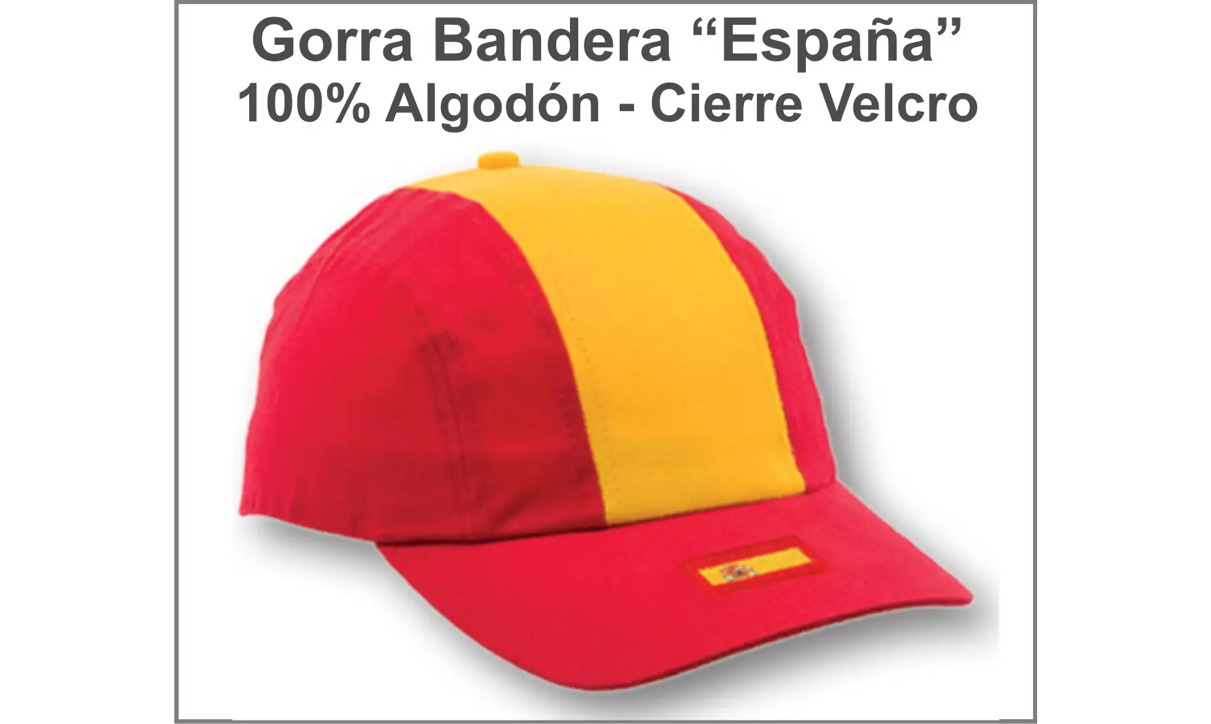 Gorra Publicitaria Bandera