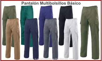 Pantalón Multibolsillos Básico