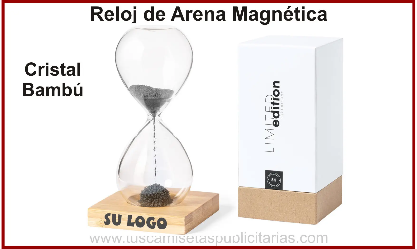 Reloj Arena Magnética Personalizado