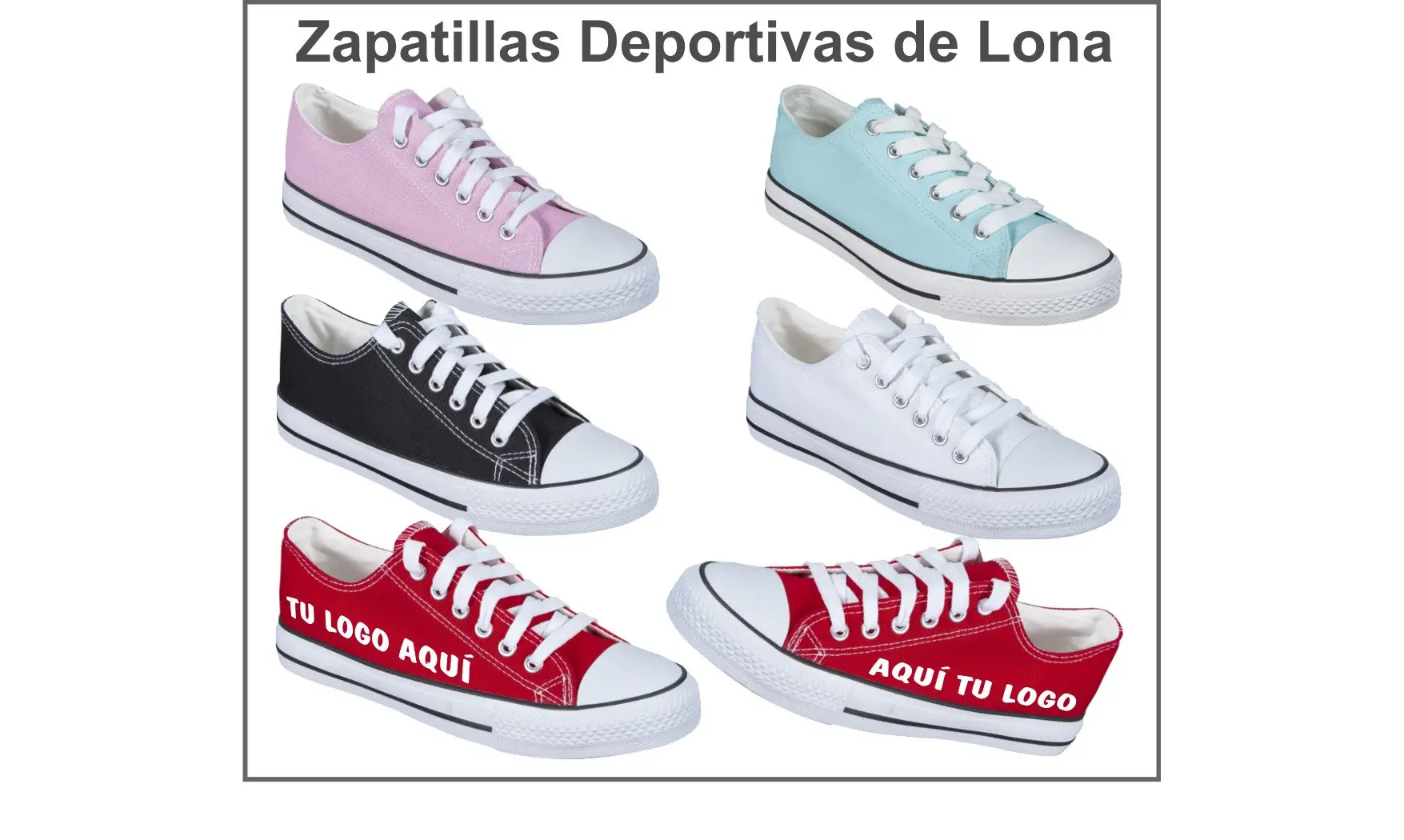 Zapatillas Lona Personalizadas