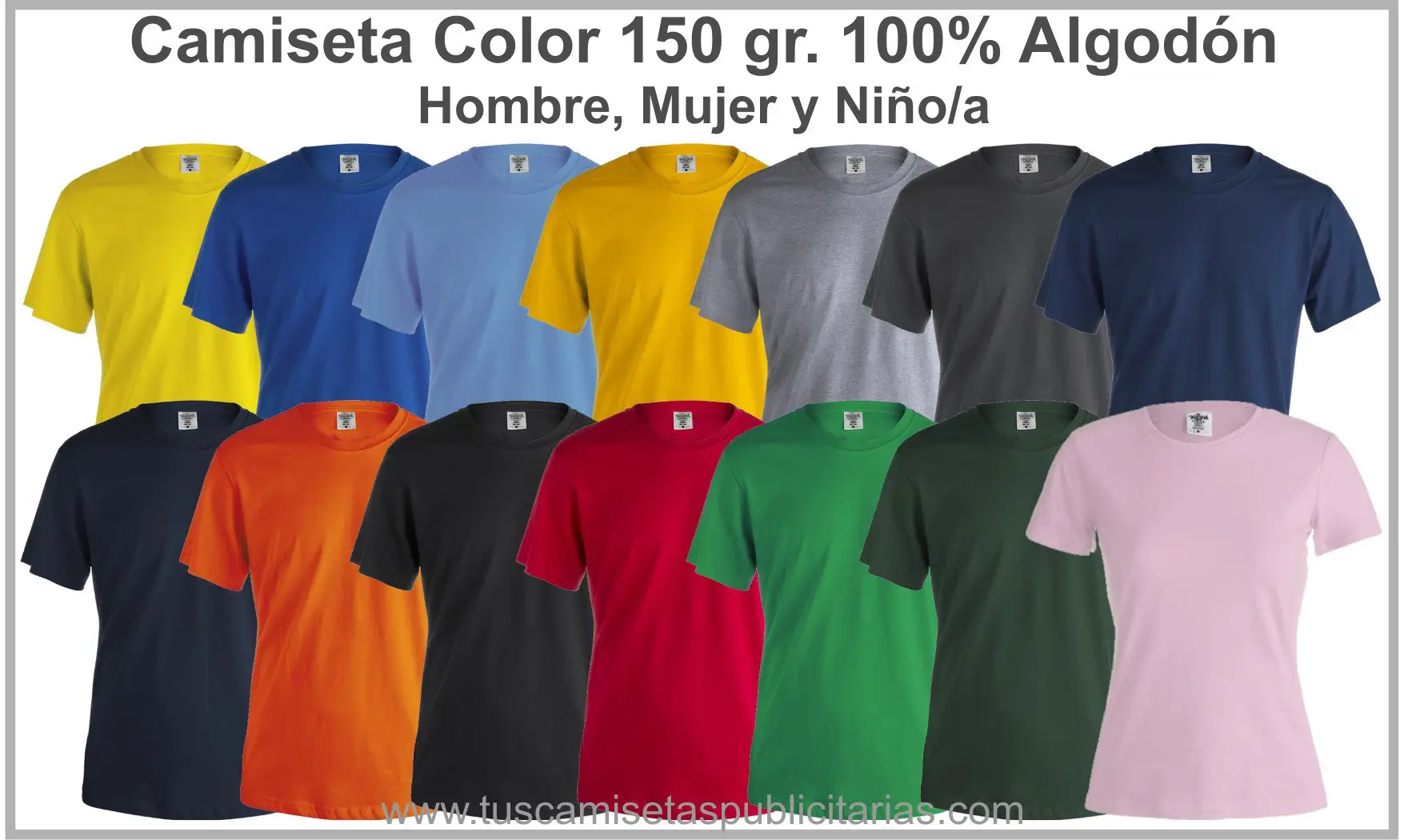 Camisetas Online Publicitarias