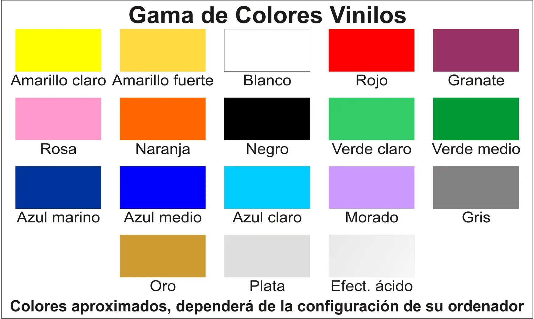 Rótulos de Vinilo Personalizados