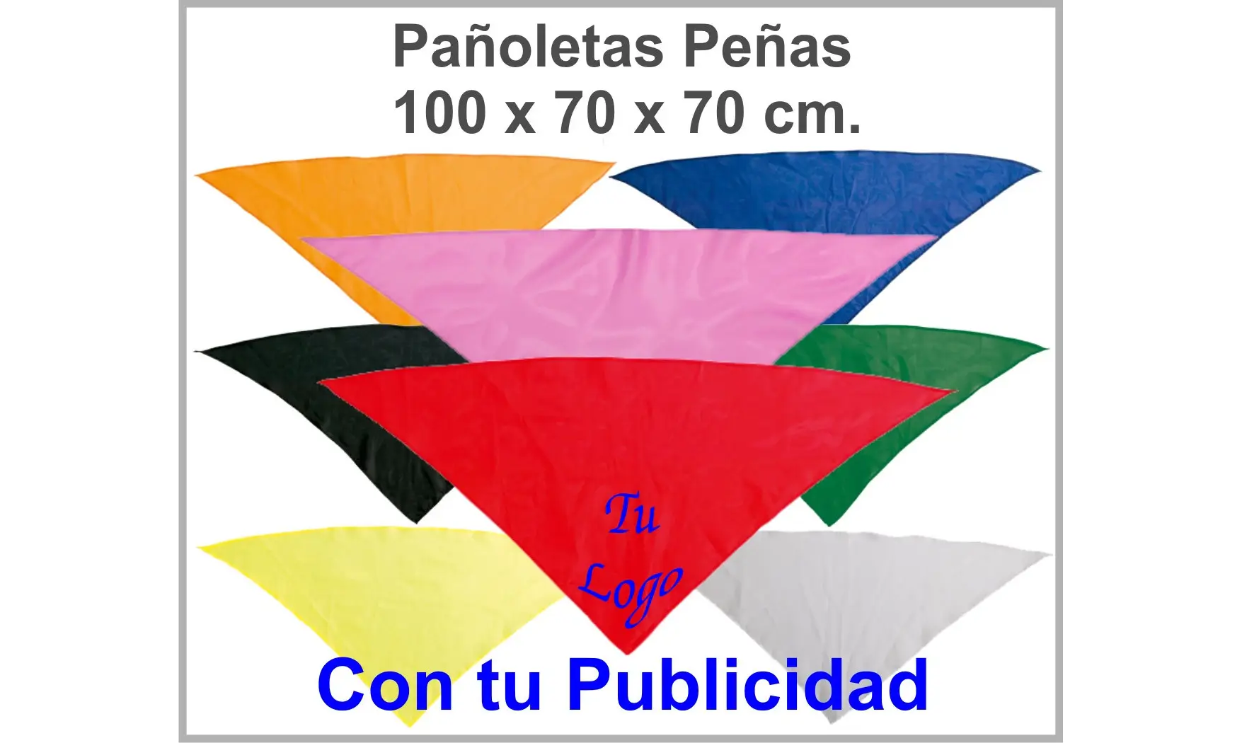 Pañoleta Personalizada Peñas