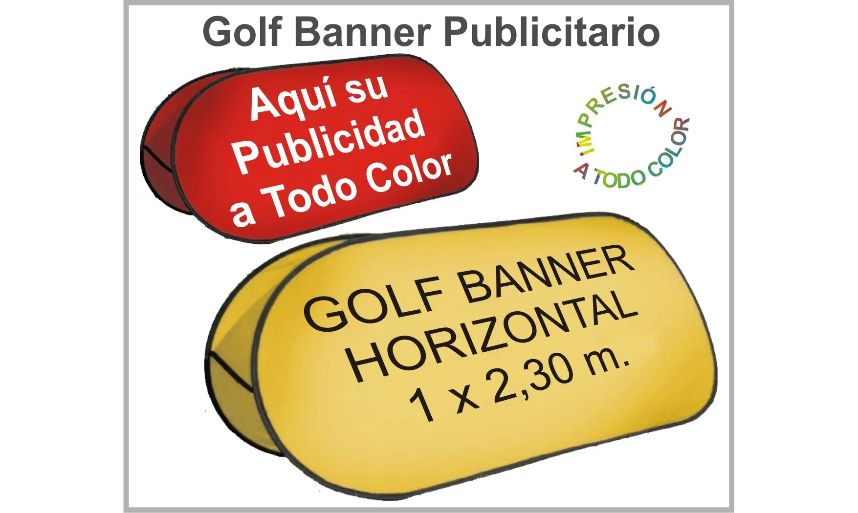 Golf Banner Publicitario