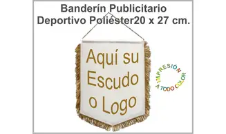 Banderín Publicitario Deportivo