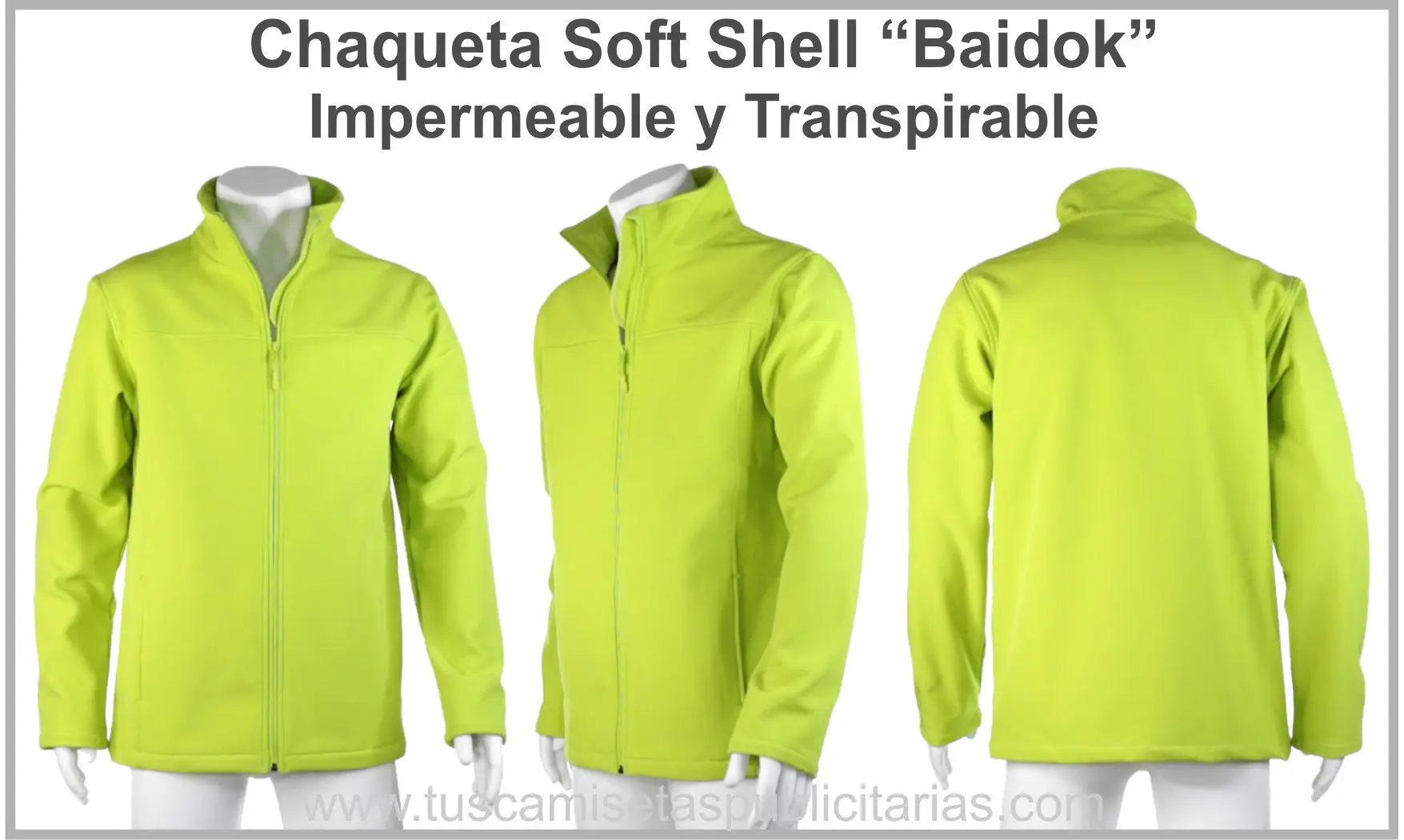 Chaqueta Soft Shell Personalizada