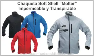Chaqueta Soft Shell Publicidad