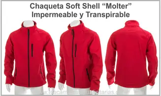 Chaqueta Soft Shell Publicidad