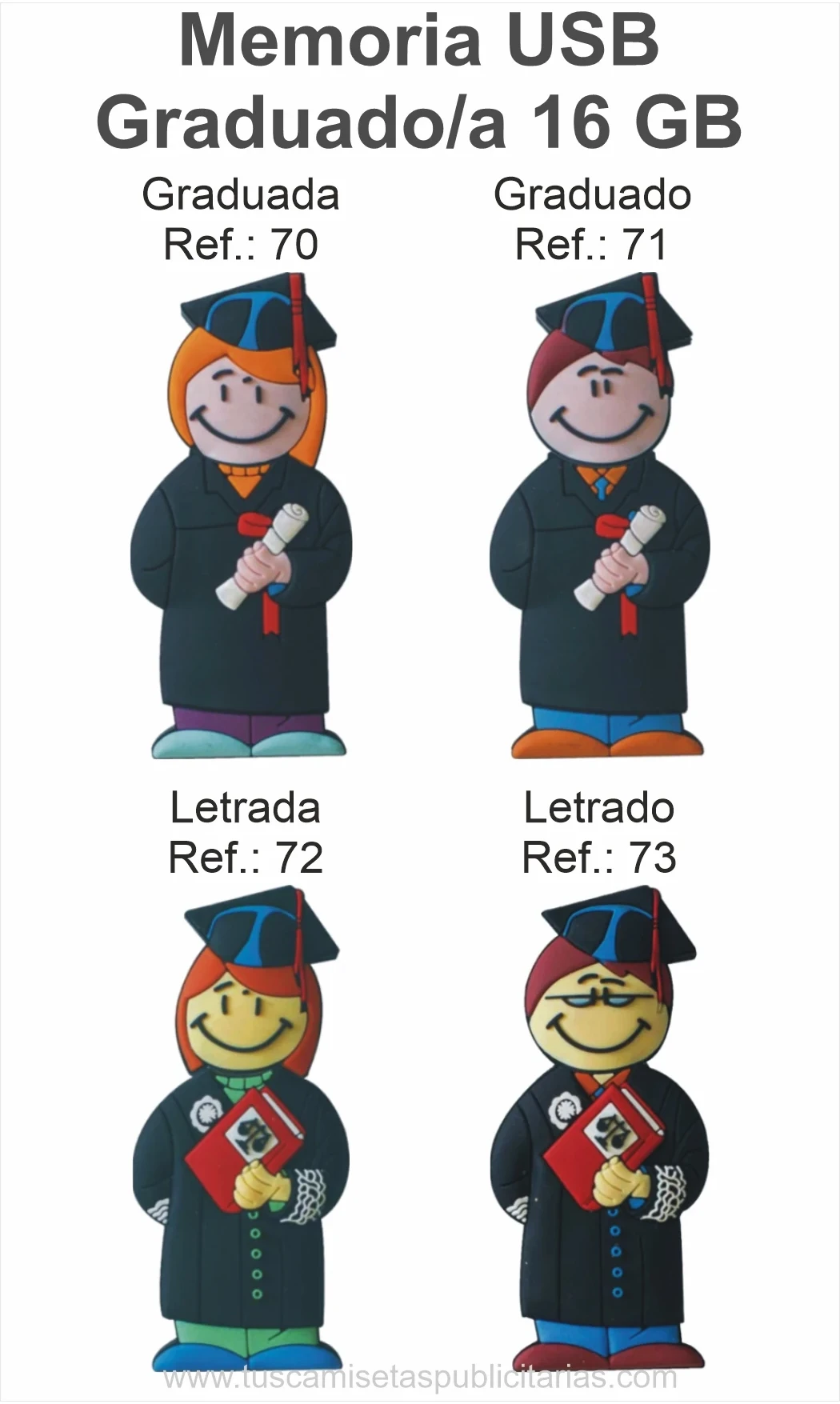 Memorias USB Graduaciones