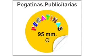 Pegatinas Redonda 95