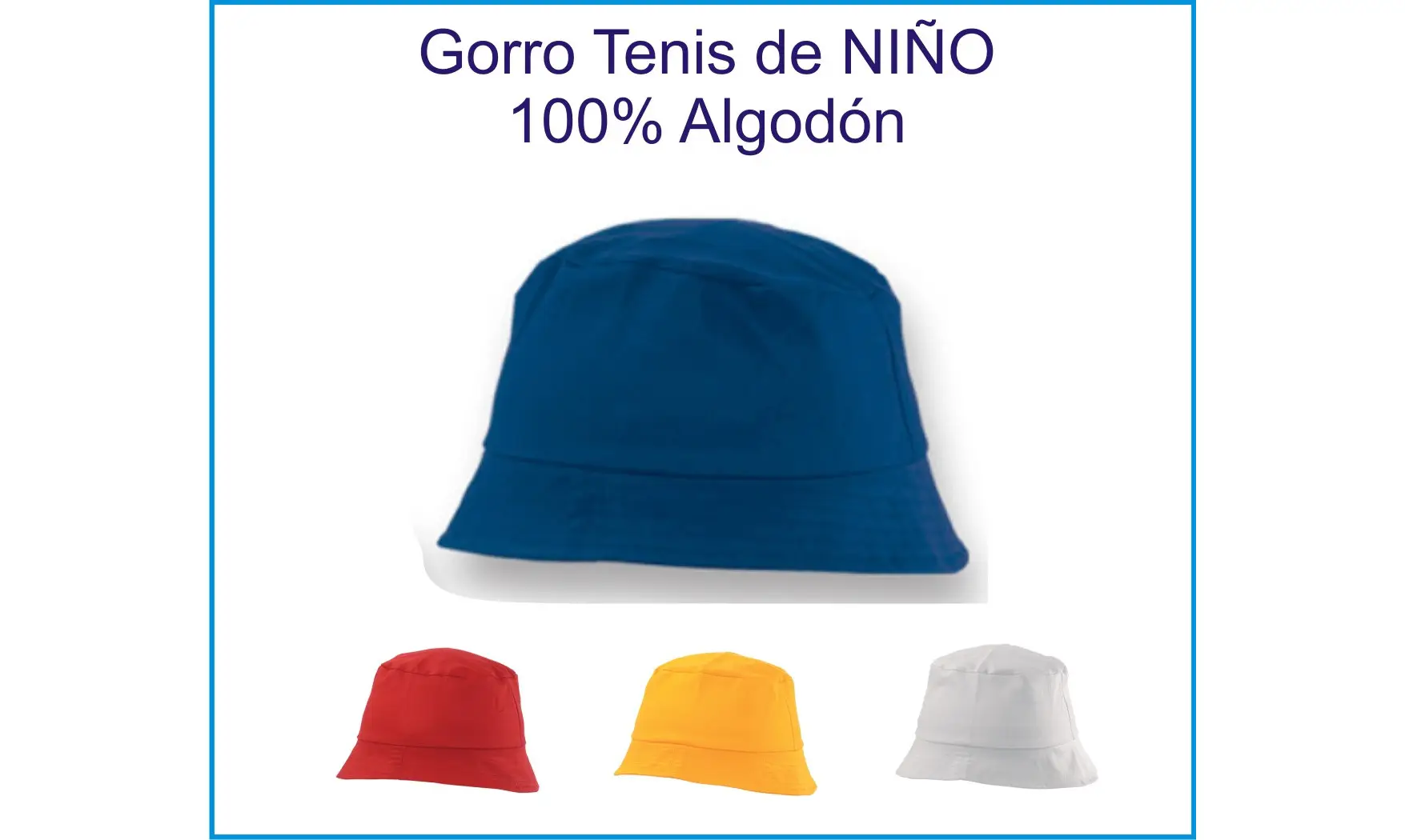 Gorro Personalizado Impreso Tenis NIÑO