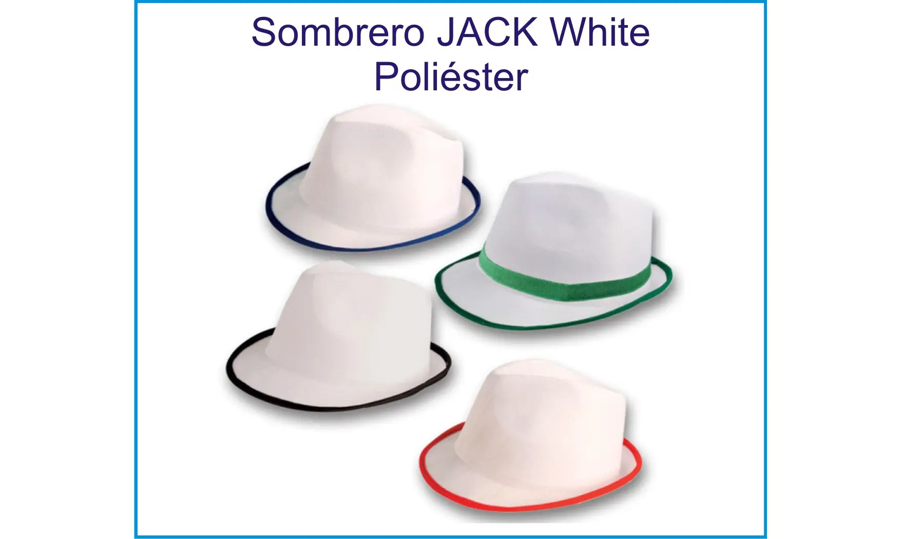 Sombrero Personalizado JACK White
