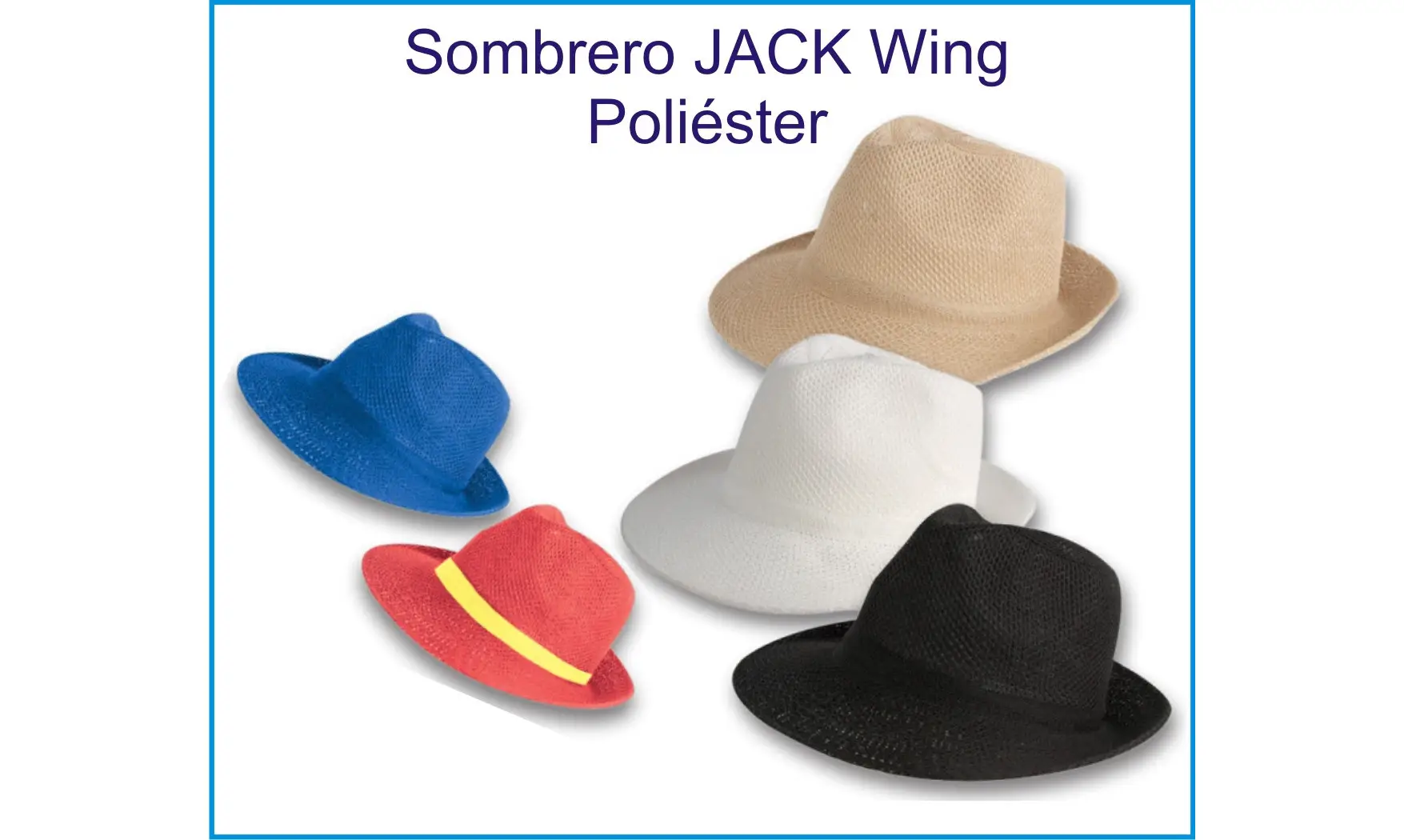 Sombrero Publicitario Impreso, JACK Wing
