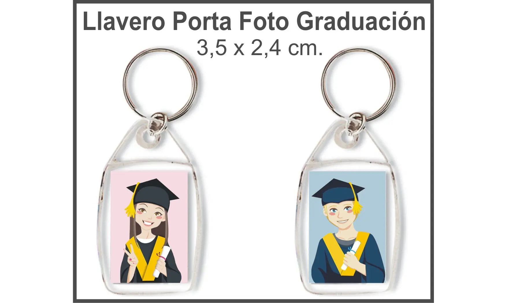 Llaveros de Graduación