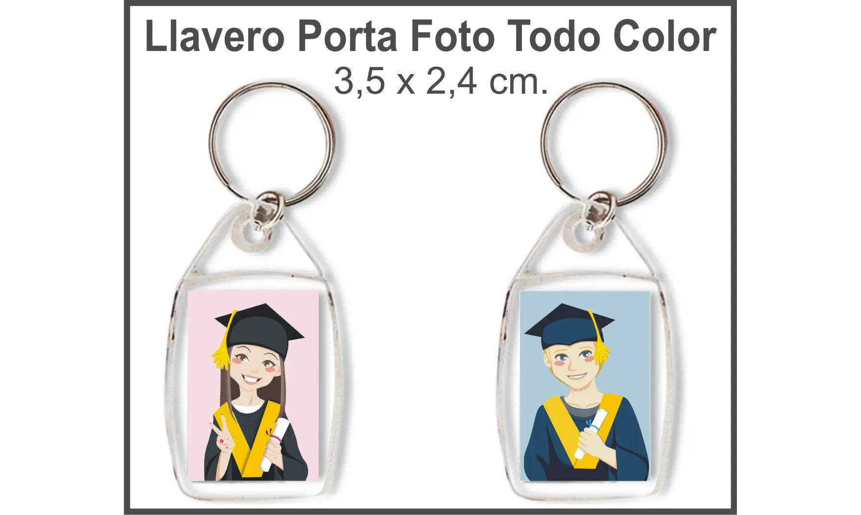 Llavero Publicitario Foto