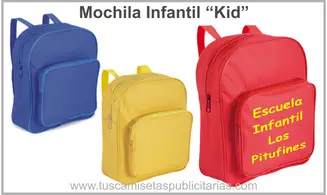 Mochila Publicitaria Niño