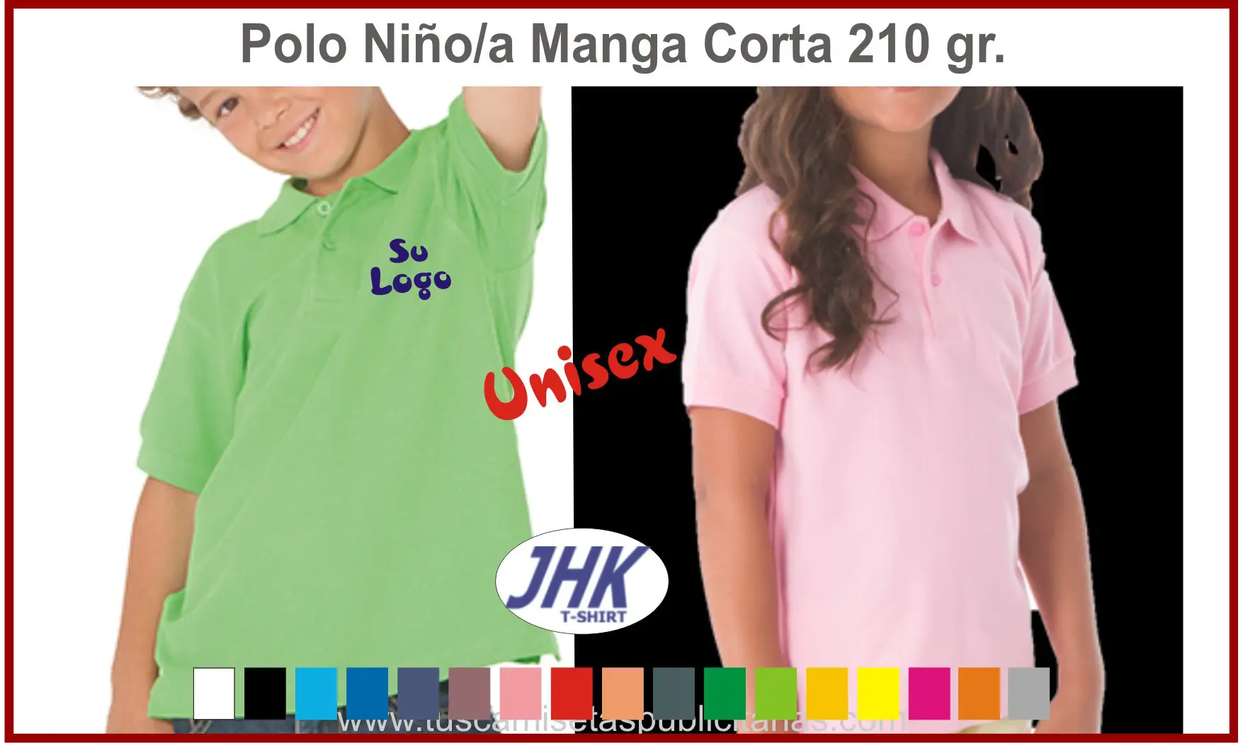 Polo Niño Personalizado