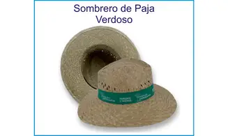 Sombreros Publicitarios de Paja Verdoso