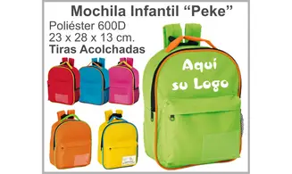 Mochila Publicitaria Infantil