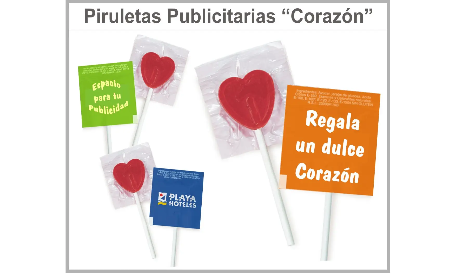 Piruletas Personalizadas Publicidad