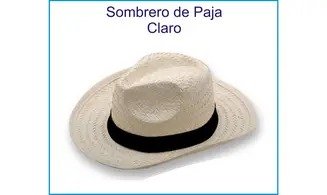 Sombreros Personalizados de Paja Claro