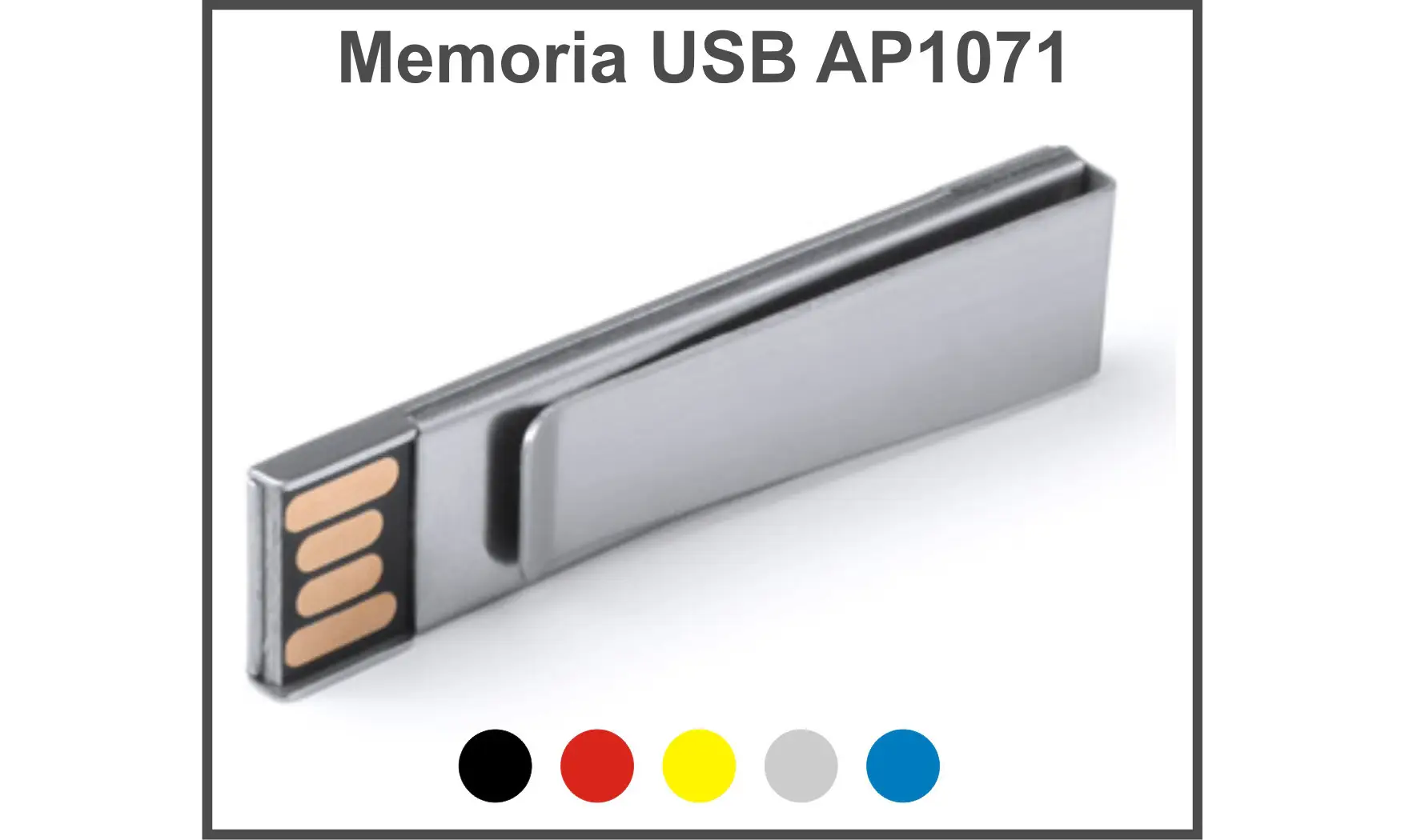 Memorias Personalizadas USB