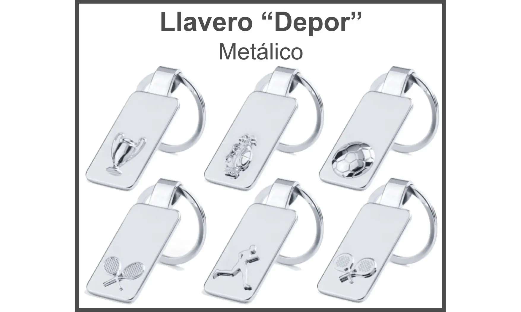 Llaveros Personalizados Deportivos