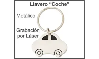 Llavero Personalizado Coche
