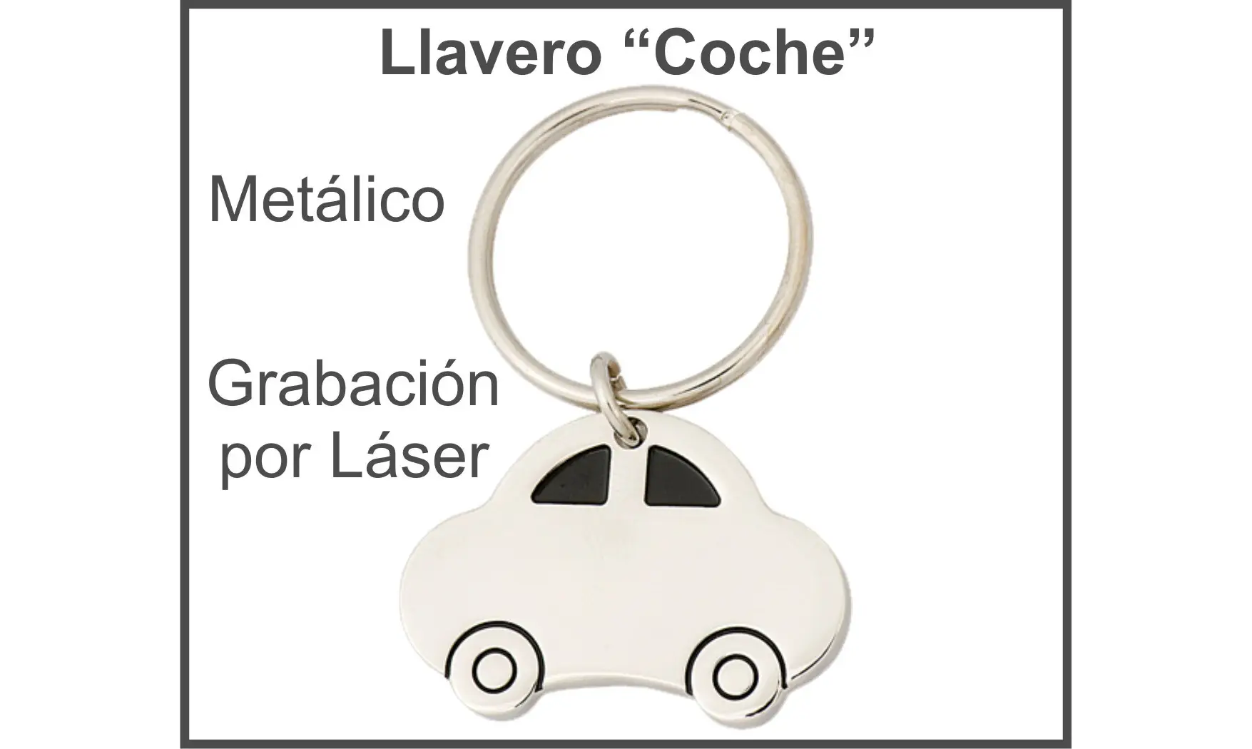 Llavero Personalizado Coche