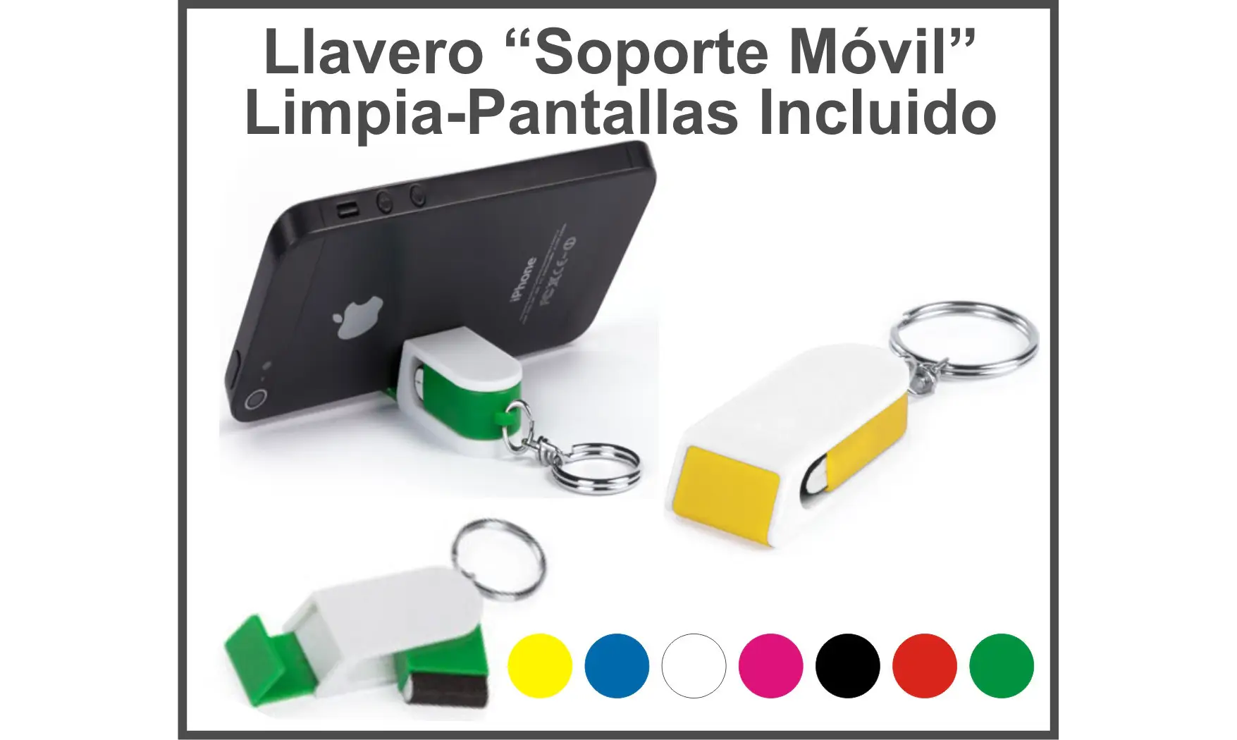 Llavero Publicidad Soporte Móvil
