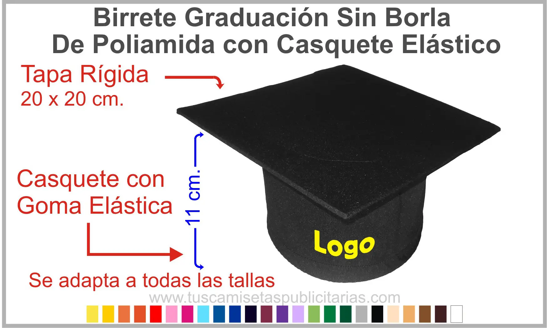 Birrete Graduado
