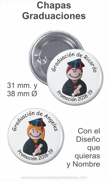 Chapas Graduados