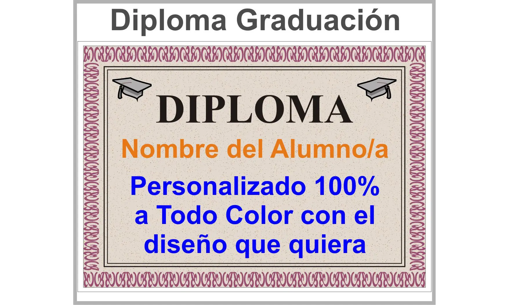 Diploma Graduación