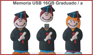 Pendrive USB Graduación
