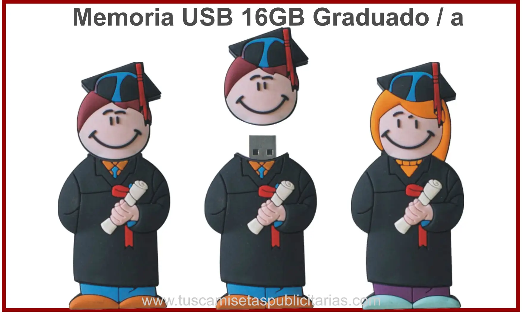 Pendrive USB Graduación