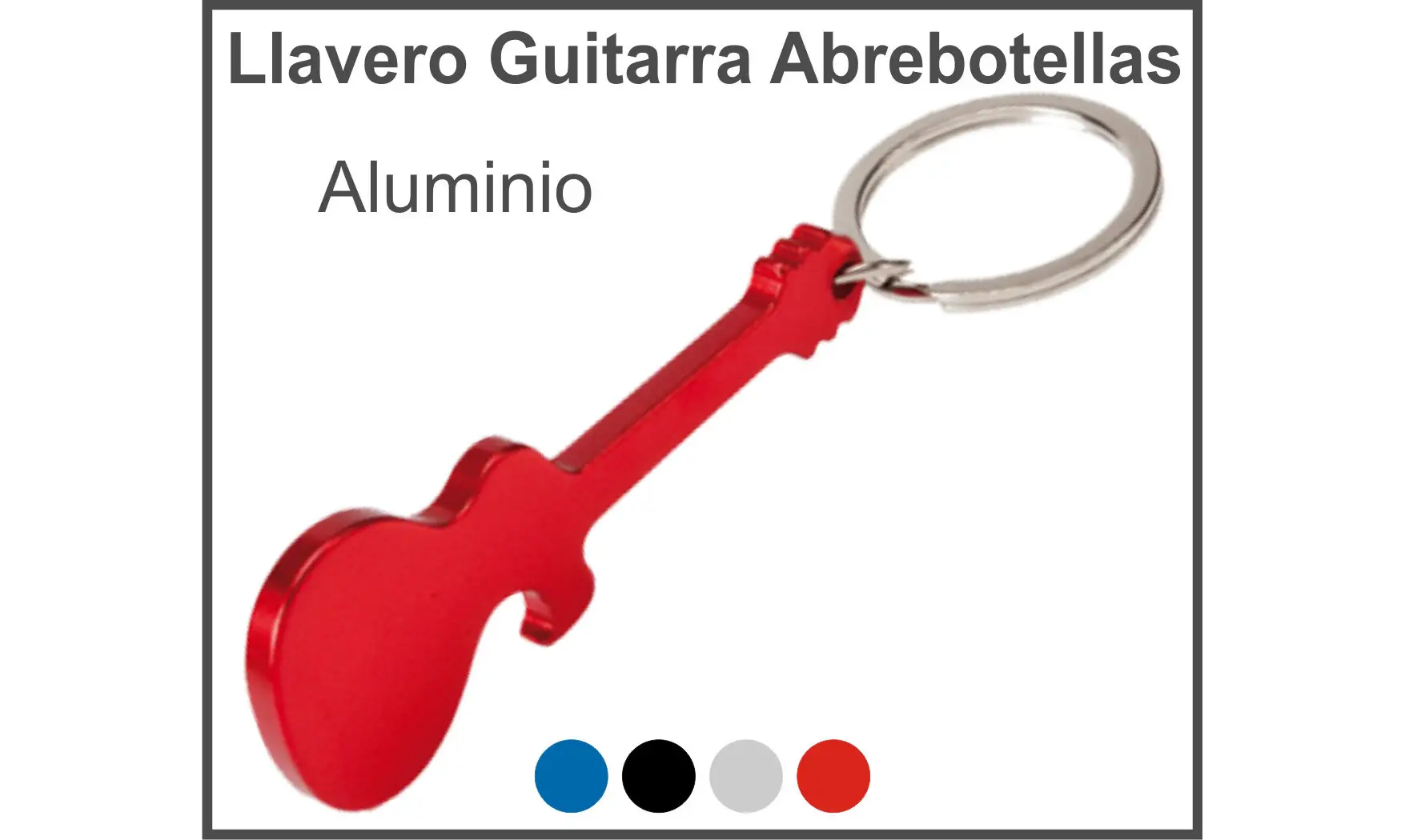 Llavero Publicitario Guitarra