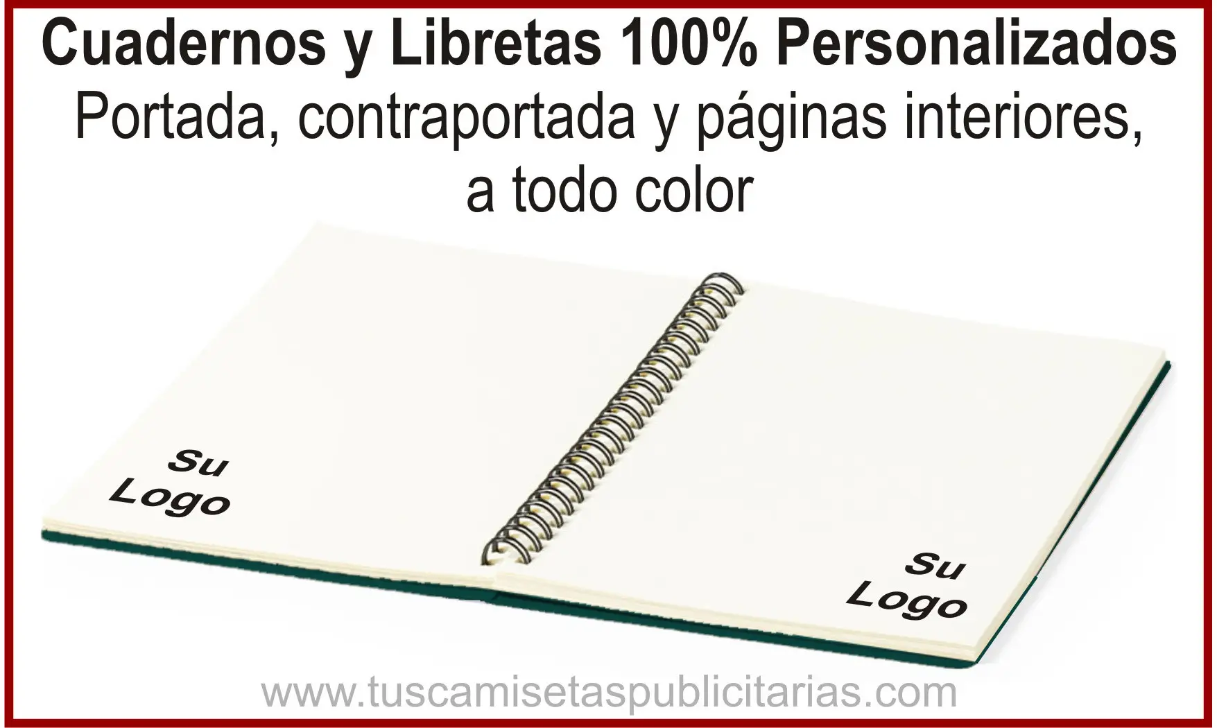 Cuadernos 100x100 Personalizados