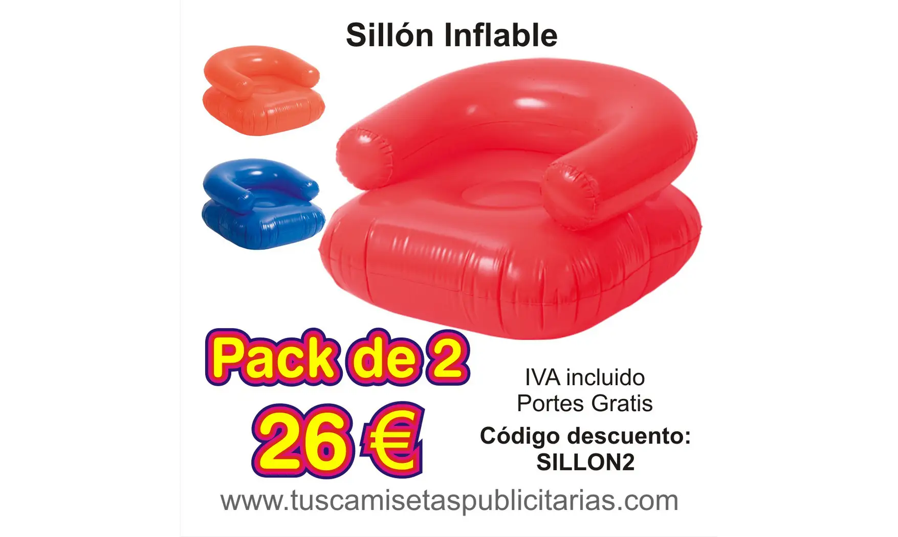 Sillón Inflable